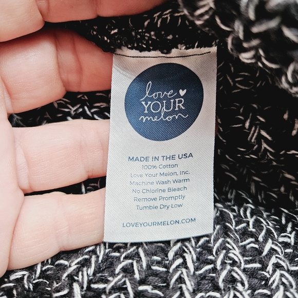 LOVE YOUR MELON | slouchy knit beanie toque winter hat - Picture 6 of 6